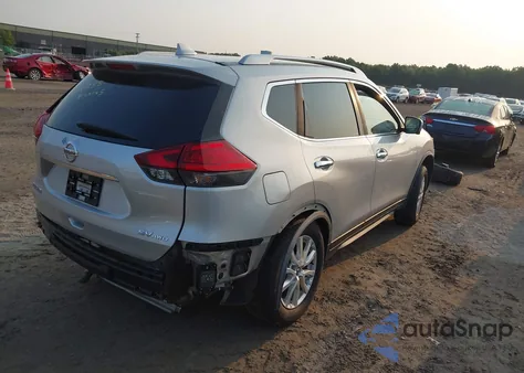 2017 Nissan Rogue Sv z USA, uszkodzony, nr VIN JN8AT2MV5HW022361